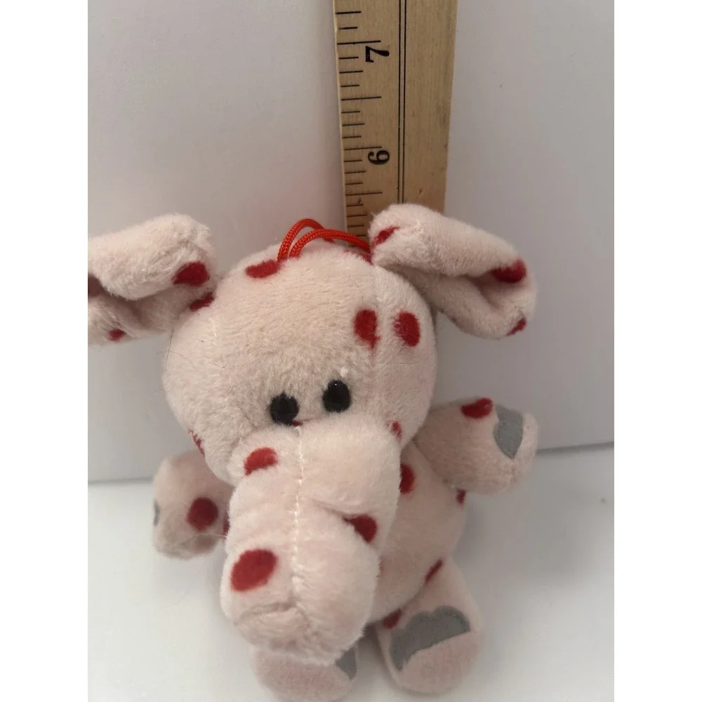 Vintage STUFFINS Inc. Dentistry Elf w/ Baby Elephant & Pink Spotted Elephant